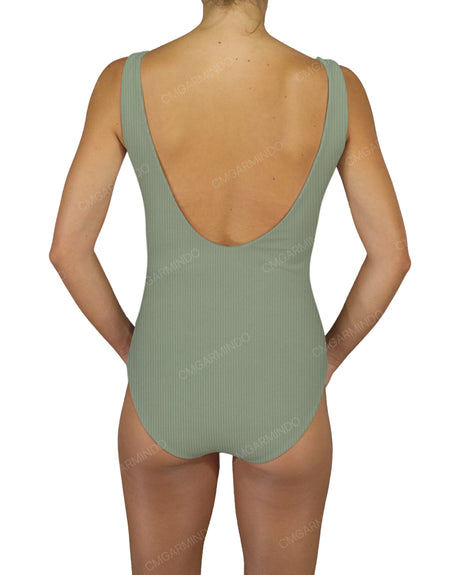 Round Neck One Piece