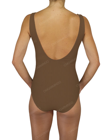 Round Neck One Piece
