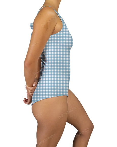 Square Neck One Piece