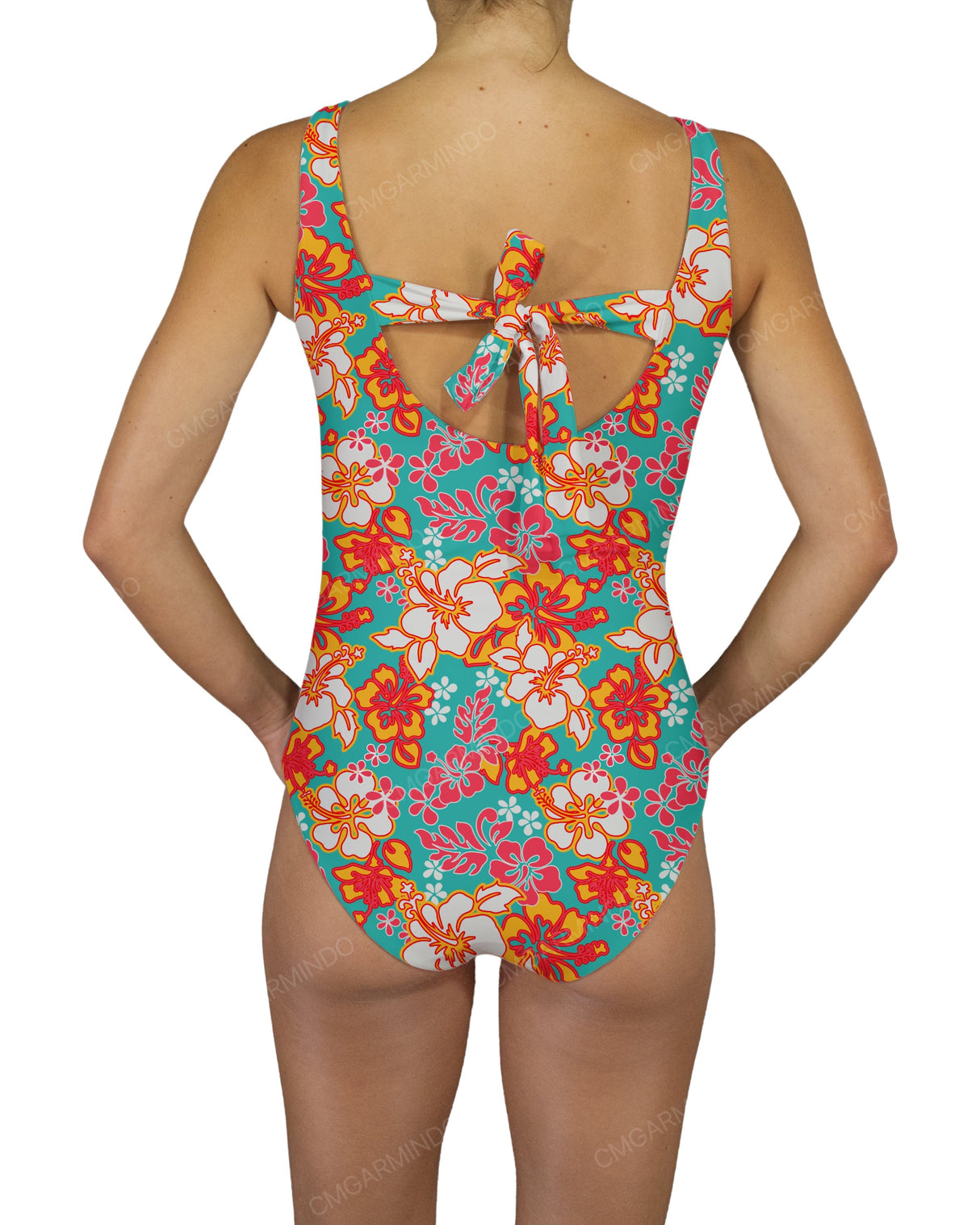 Square Neck One Piece