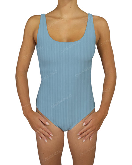 Square Neck One Piece