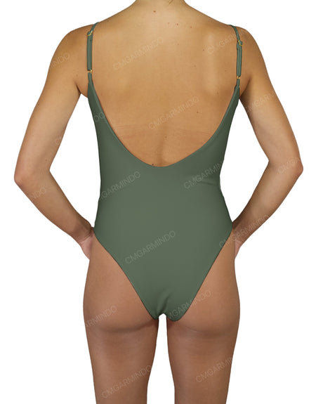 Ring Front Cut Out One Piece