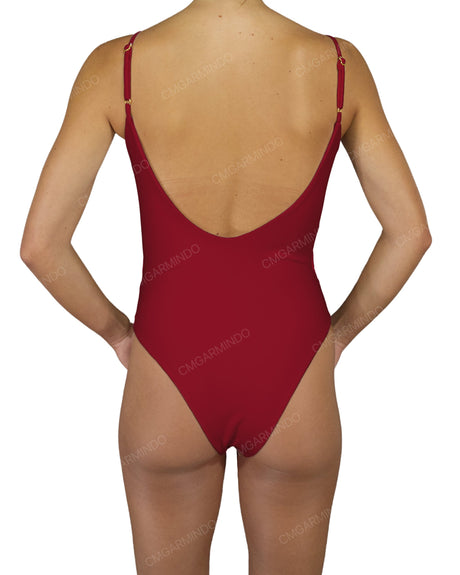 Ring Front Cut Out One Piece
