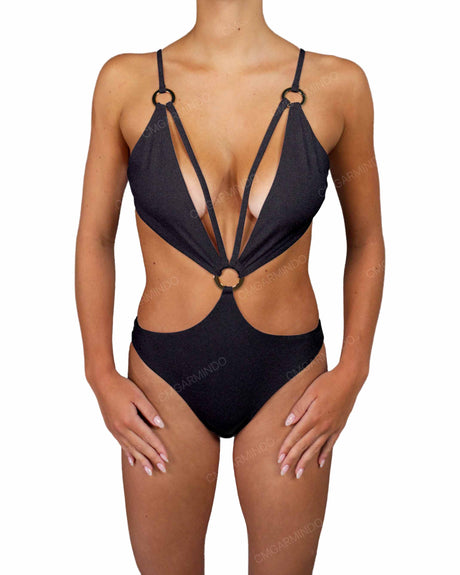Ring Strap Side Cut Out One Piece