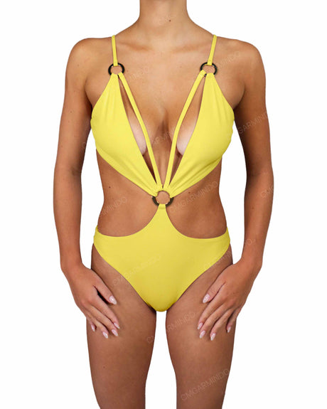 Ring Strap Side Cut Out One Piece