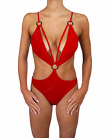 Ring Strap Side Cut Out One Piece