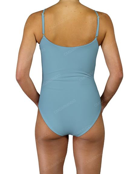 Scrunched Front One Piece