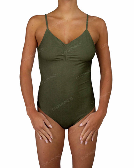 Scrunched Front One Piece