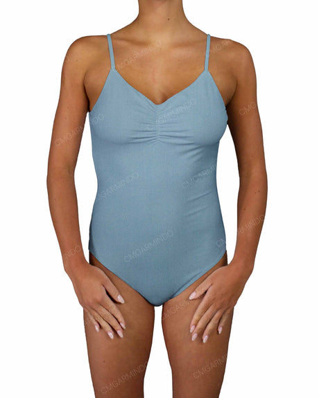 Scrunched Front One Piece