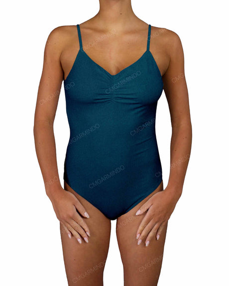 Scrunched Front One Piece