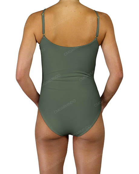 Scrunched Front One Piece