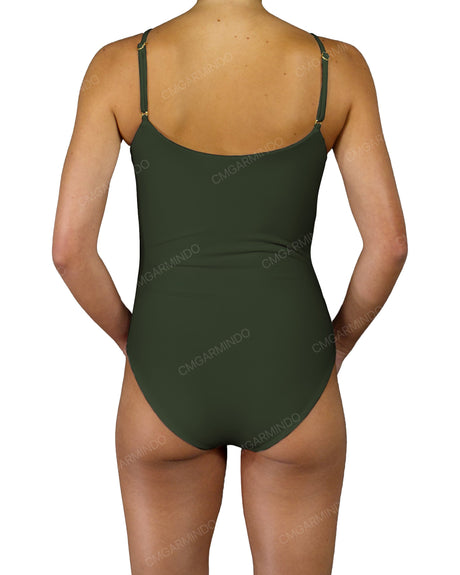 Scrunched Front One Piece