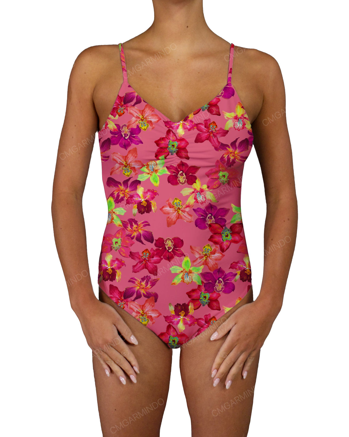 Scrunched Front One Piece