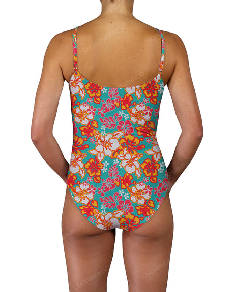 Scrunched Front One Piece