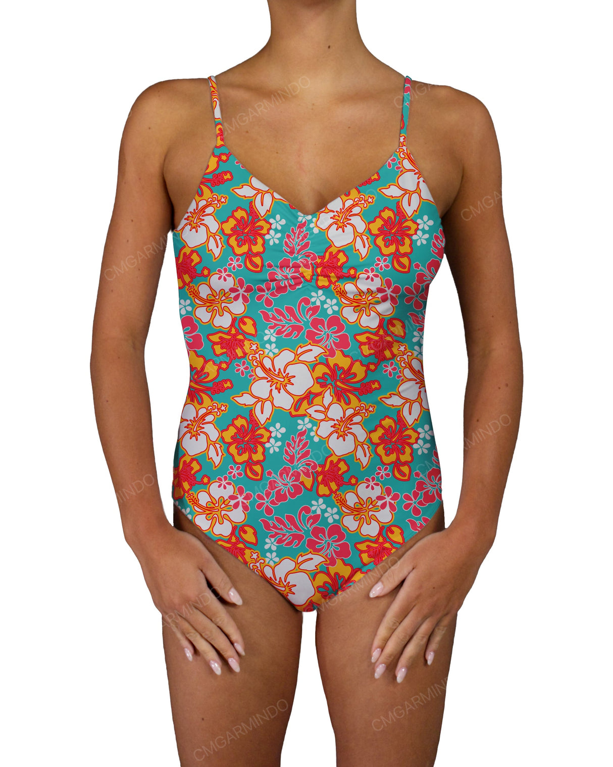 Scrunched Front One Piece