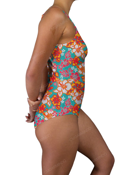 Scrunched Front One Piece
