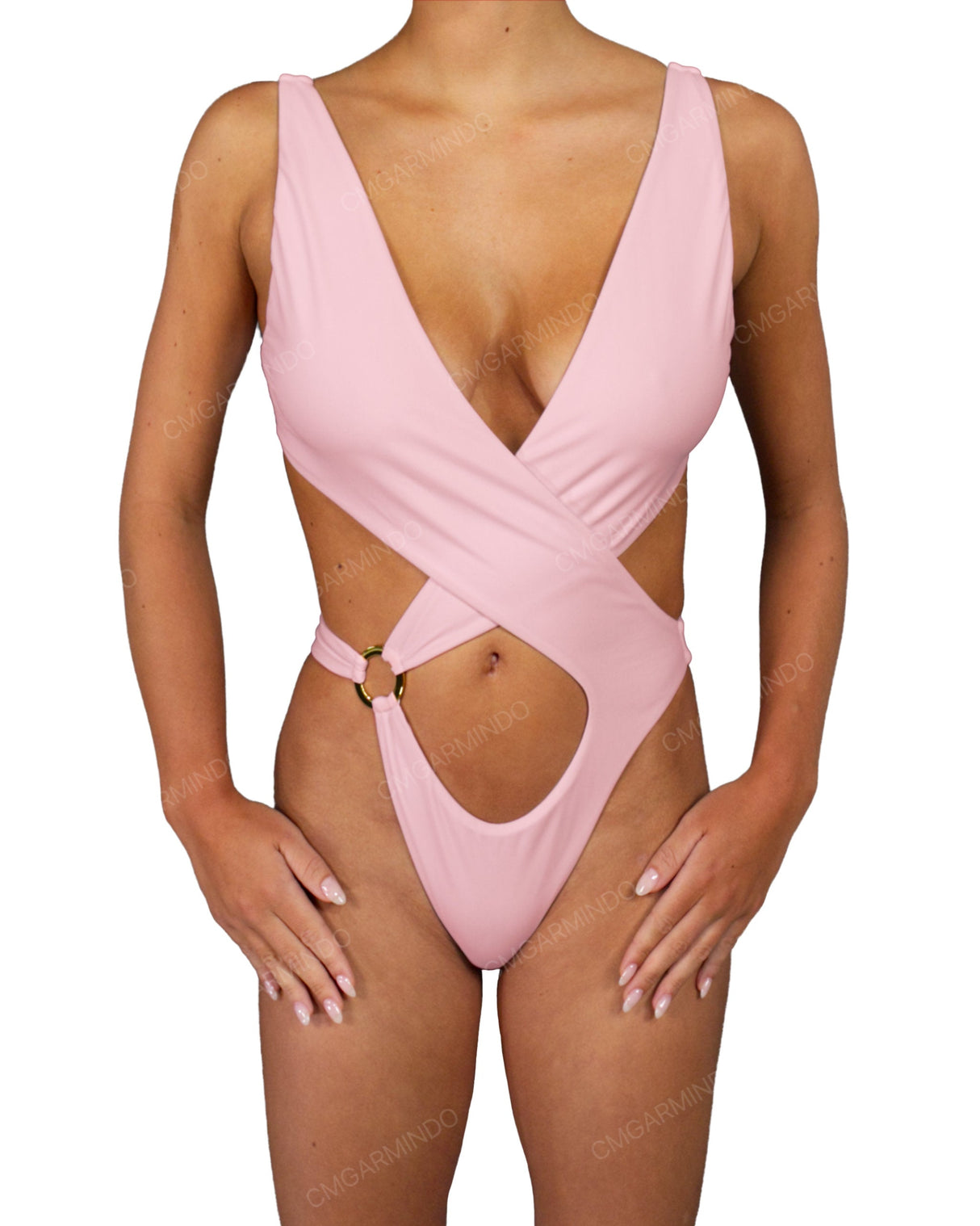 Cross Front One Piece