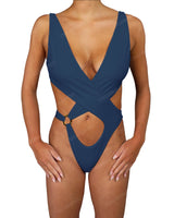 Cross Front One Piece