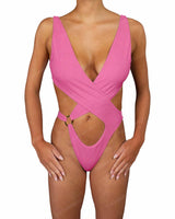 Cross Front One Piece