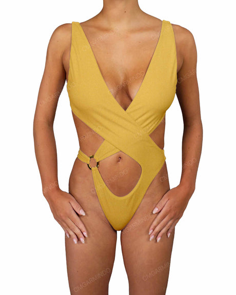 Cross Front One Piece
