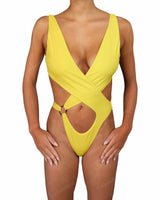 Cross Front One Piece