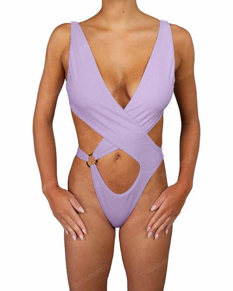 Cross Front One Piece