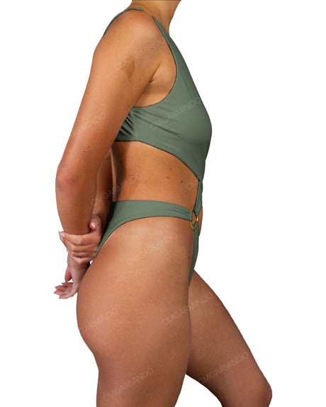 Cross Front One Piece