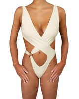 Cross Front One Piece