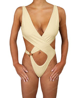 Cross Front One Piece