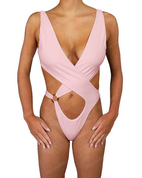Cross Front One Piece