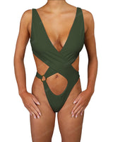 Cross Front One Piece