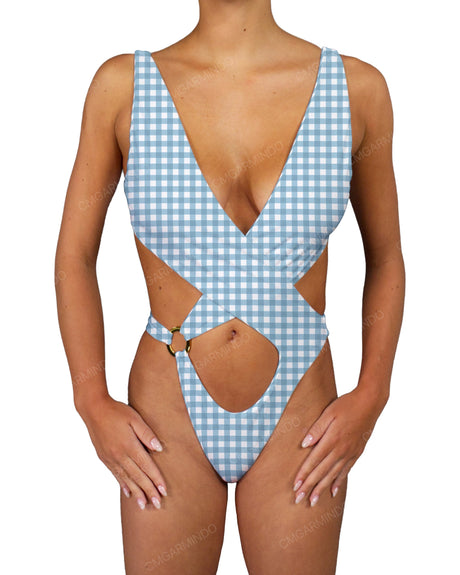 Cross Front One Piece
