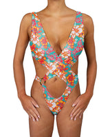 Cross Front One Piece