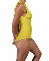 V-Neck Shoulder Tie One Piece