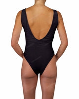 V-Neck Double Ring One Piece