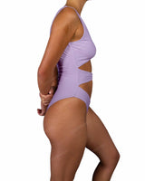 V-Neck Double Ring One Piece