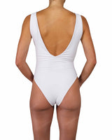 V-Neck Double Ring One Piece