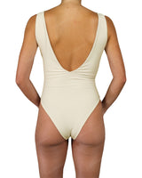 V-Neck Double Ring One Piece