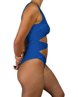 V-Neck Double Ring One Piece