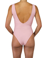 V-Neck Double Ring One Piece