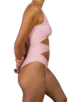 V-Neck Double Ring One Piece