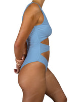 V-Neck Double Ring One Piece
