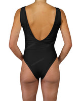 V-Neck Double Ring One Piece