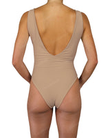 V-Neck Double Ring One Piece