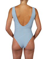 V-Neck Double Ring One Piece