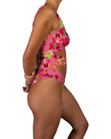 V-Neck Double Ring One Piece