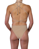 Strappy Cross Back One Piece