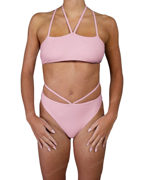 Strappy Cross Back One Piece