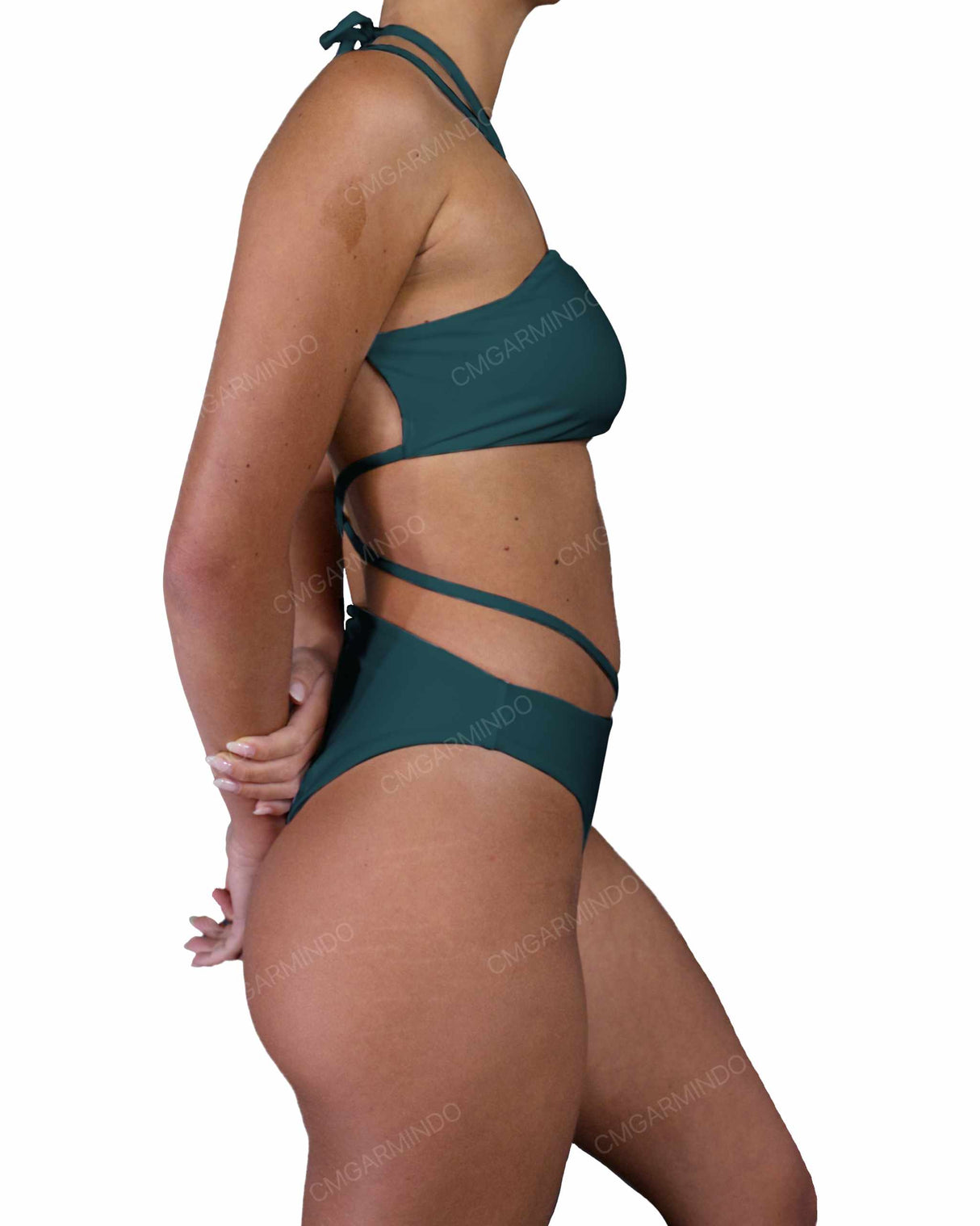 Strappy Cross Back One Piece