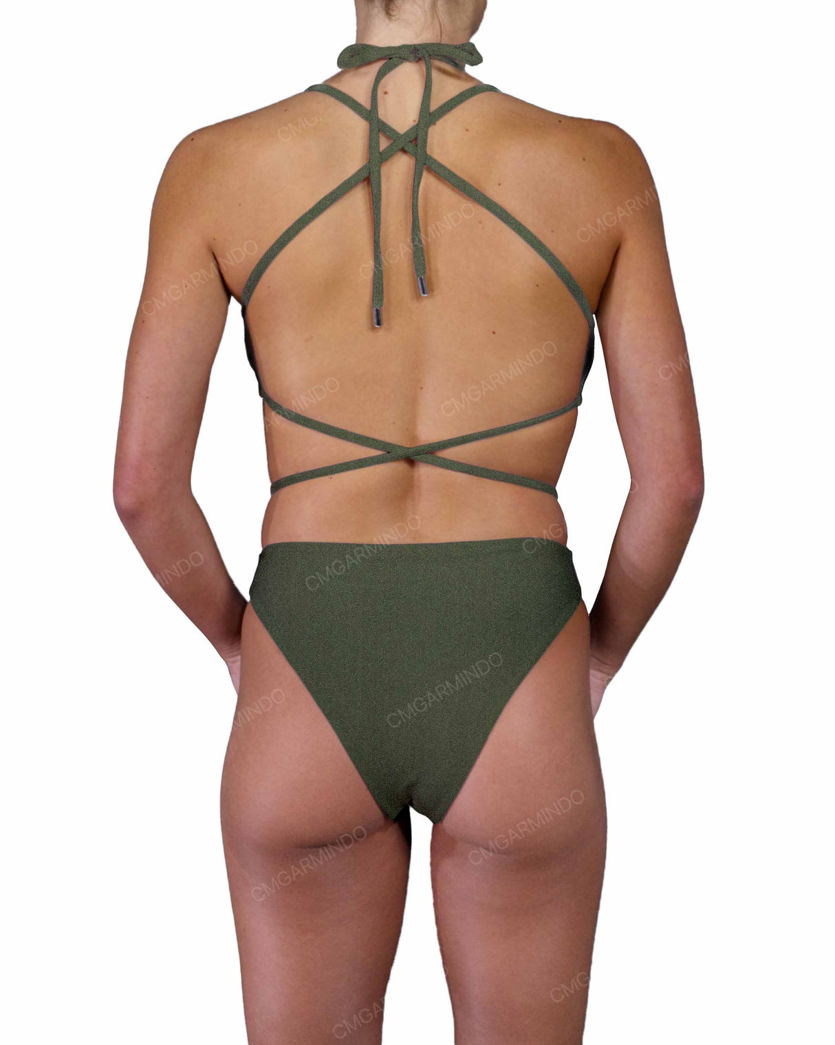 Strappy Cross Back One Piece